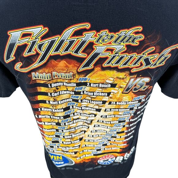 Chase Authentics T-Shirt Mens Medium Bristol Speedway Fight Finish NASCAR 2013 - Picture 7 of 11